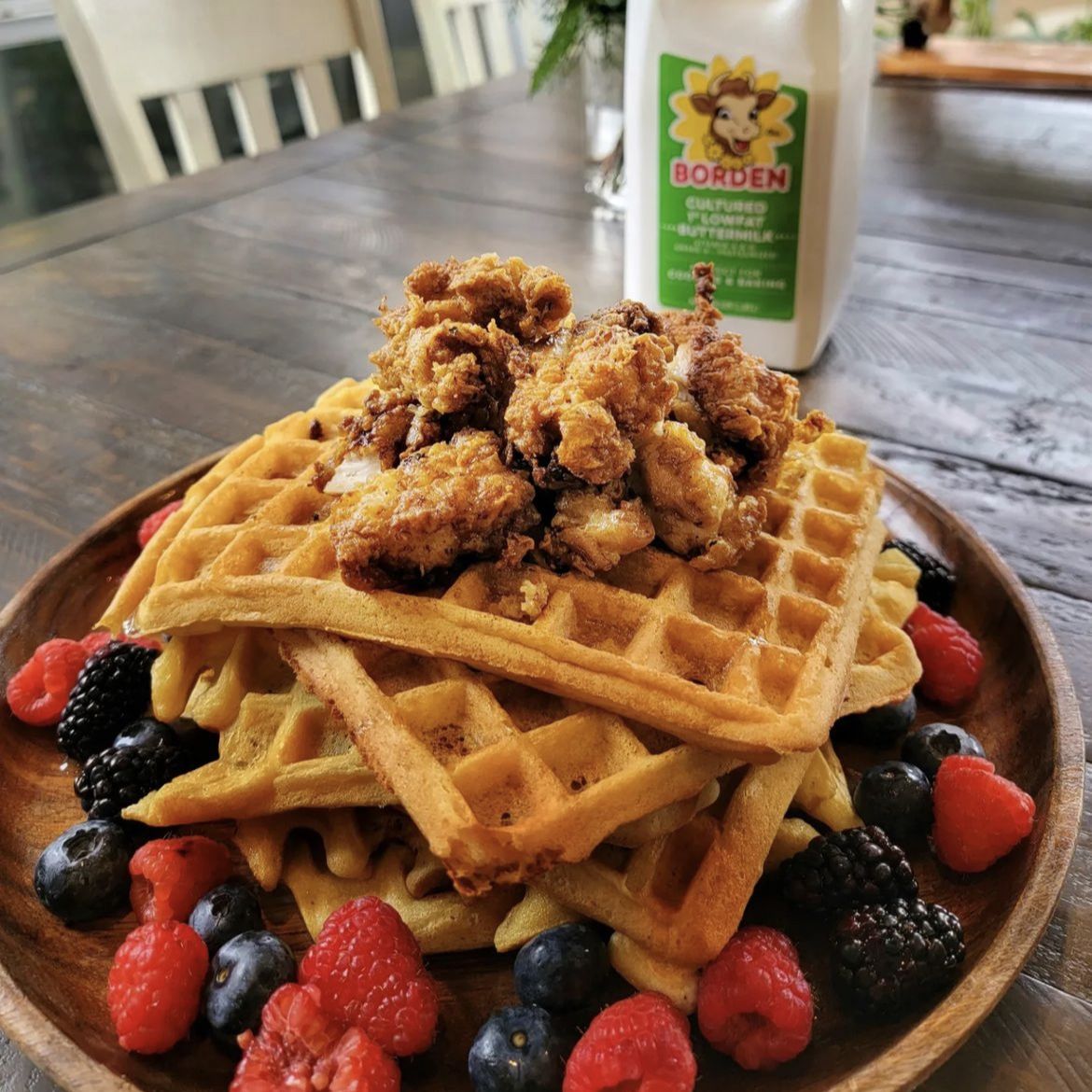 Classic Buttermilk Waffles | Borden Dairy | Borden Dairy